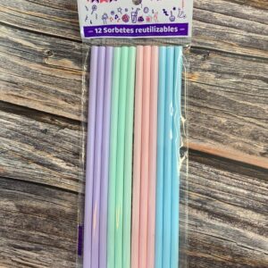 SORBETES REUTILIZABLES X 12