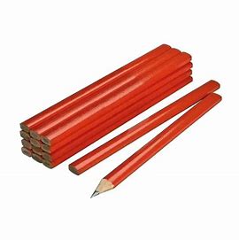 LAPIZ CARPINTERO-ALBAÑIL X 12 UNIDADES