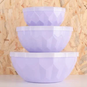 BOWL FACETADO MEDIANO SIN TAPA